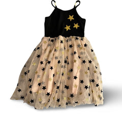 VESTIDO TUL BEIGE STARS