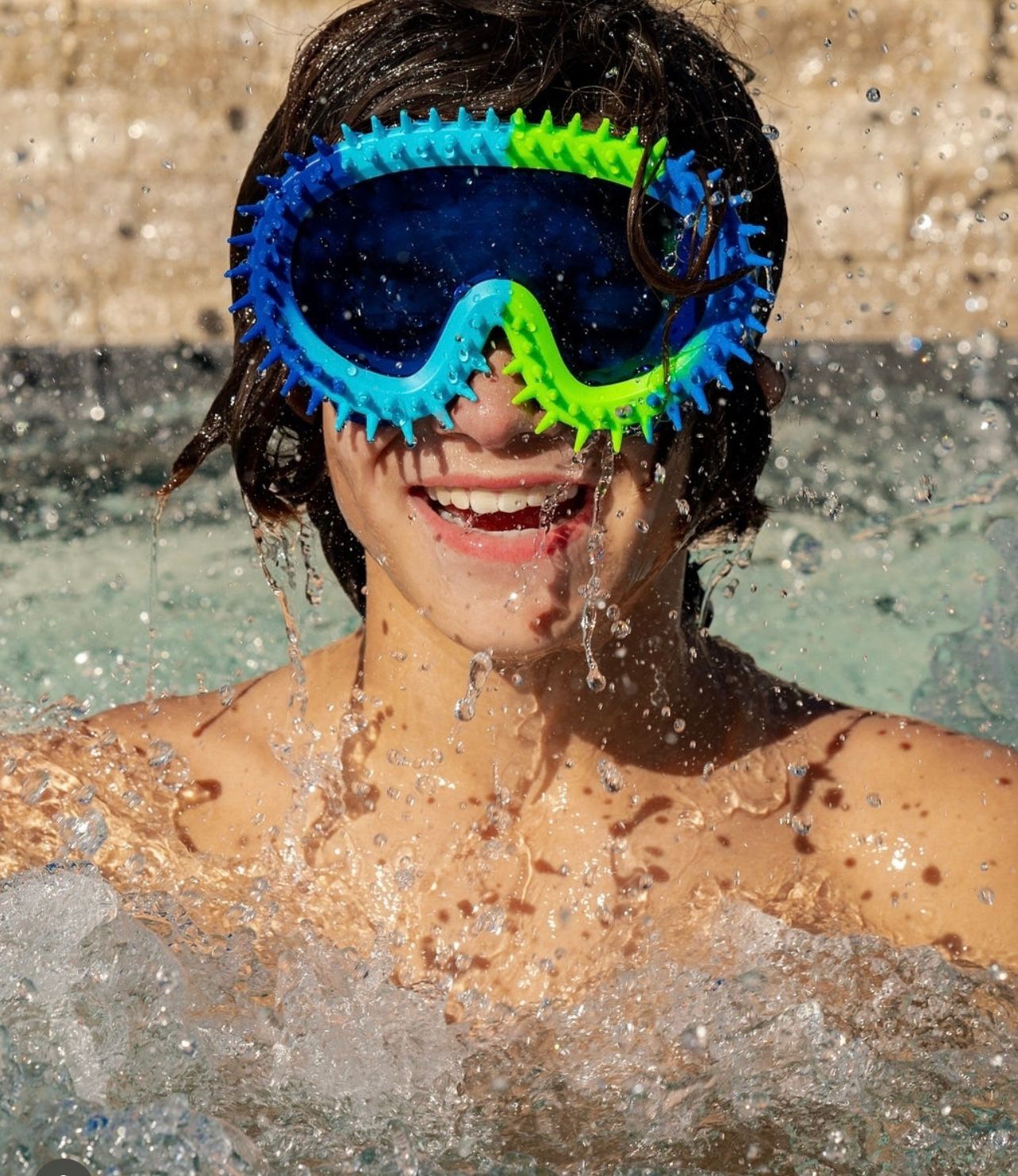 SPIKE SEA MONSTER SWIM MASK