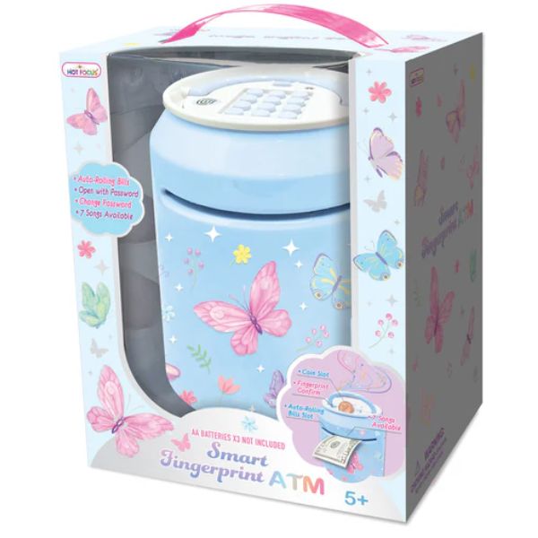 SMART FINGERPRINT ATM TIE DYE BUTTERFLY
