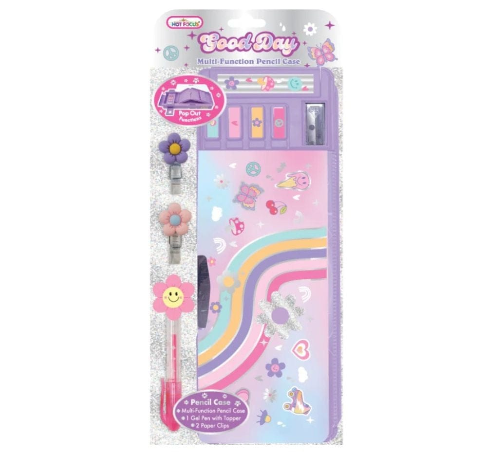 Multi Function Pencil case good day