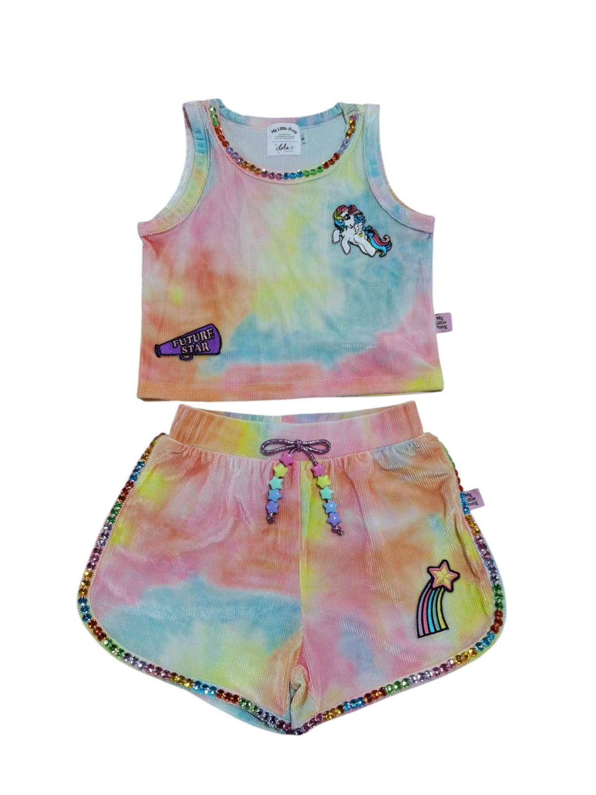 MY LITTLE PONY TIE DYE SET