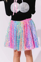 SEQUN OMBRE SKIRT