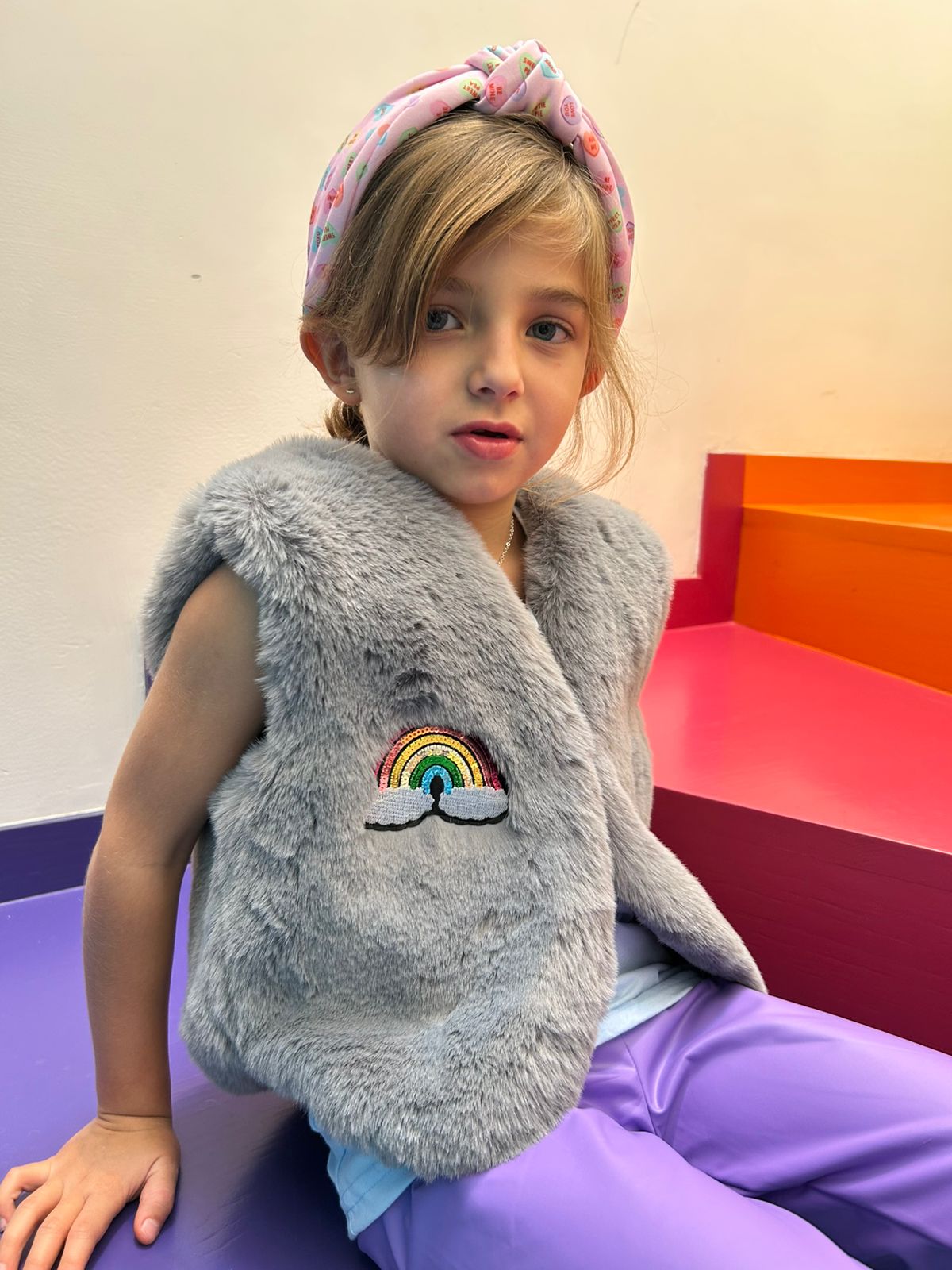 CHALECO PATCH GRIS