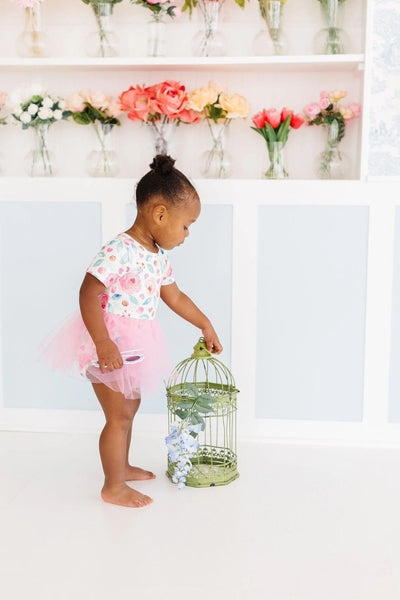 ROSETTES TUTU BODYSUIT