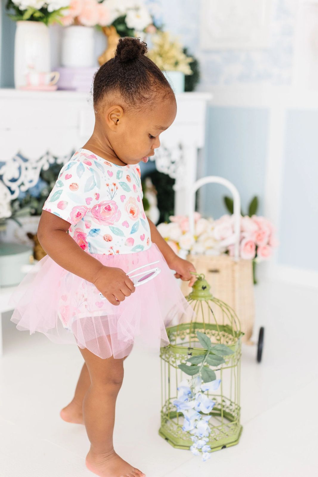 ROSETTES TUTU BODYSUIT