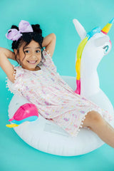 PURR-MAID POM POM DRESS