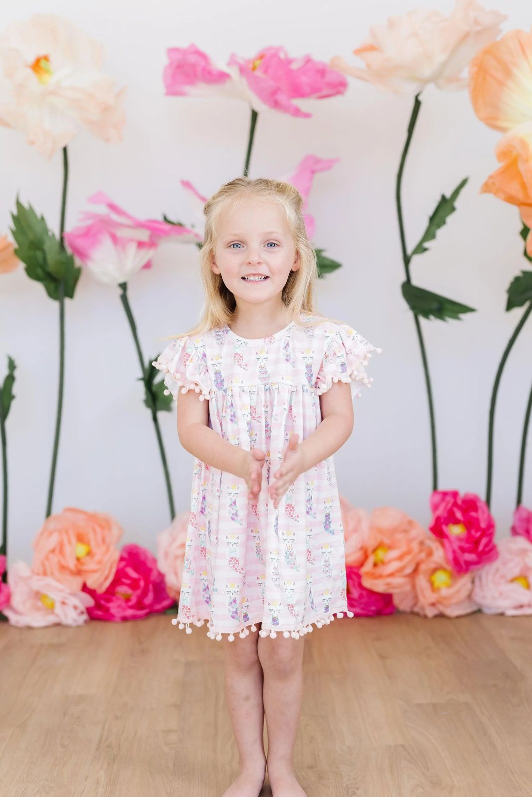 PURR-MAID POM POM DRESS