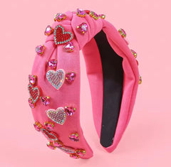 DIADEMA CHARMS CORAZONES