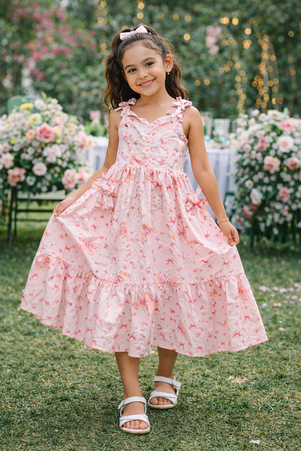 MALEFICENT PRINTED DRESS