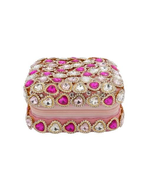 HEART JEWELED FULLY BOX