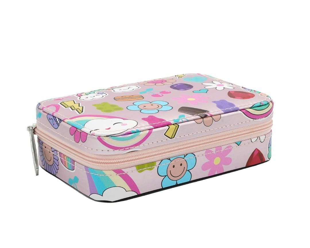 FUN PRINT COMPACT JEWERLY BOX