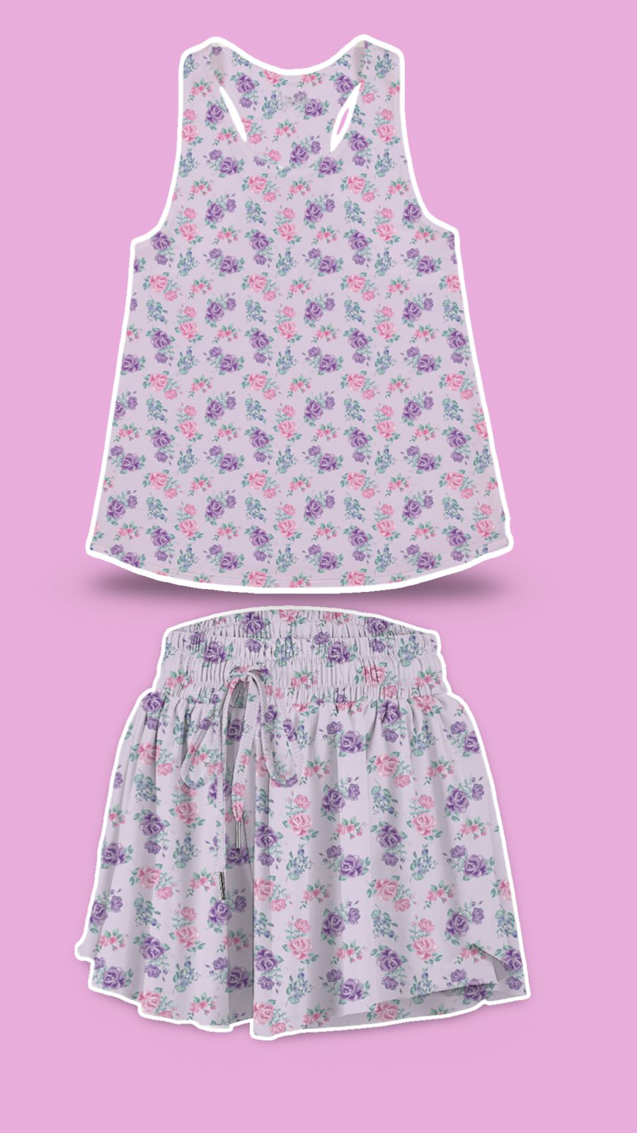 GRAND LAVENDER ROSES SET