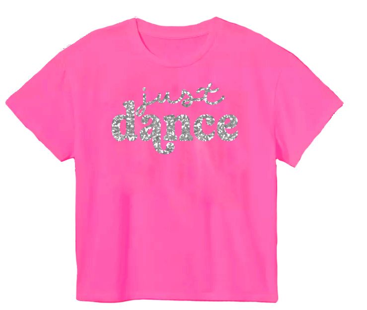 JUST DANCE SEQUIN HOT PINK BOXY