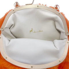 FURRY RABBIT EAR PLUSH PURSE