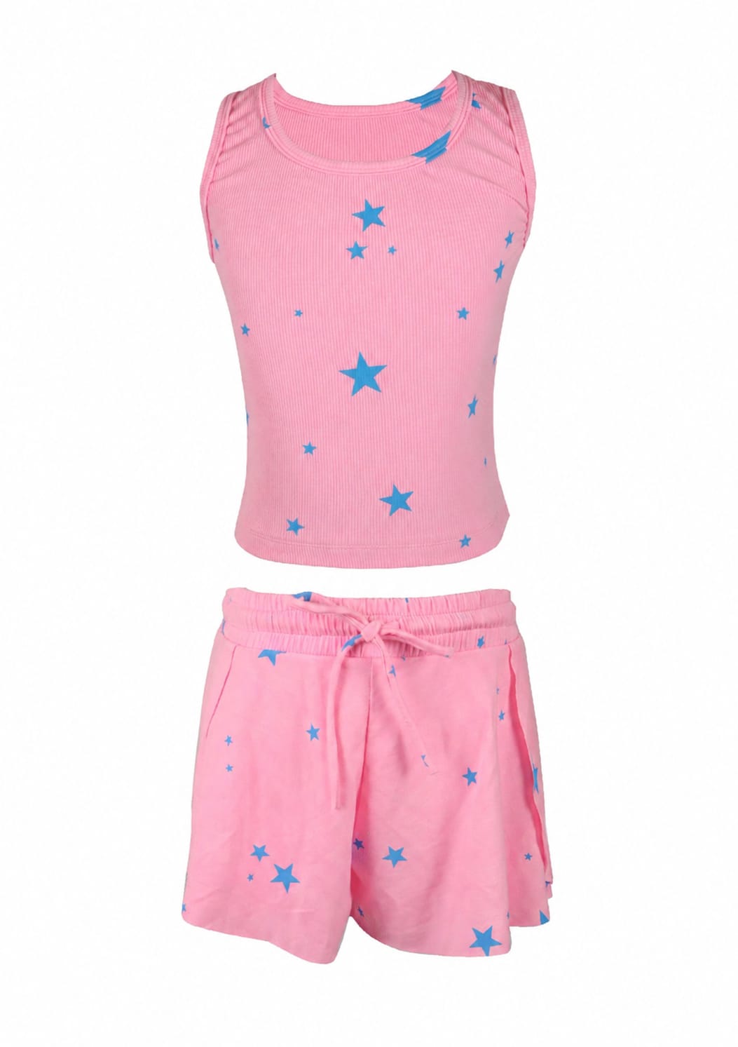 NEON CORAL STAR SET
