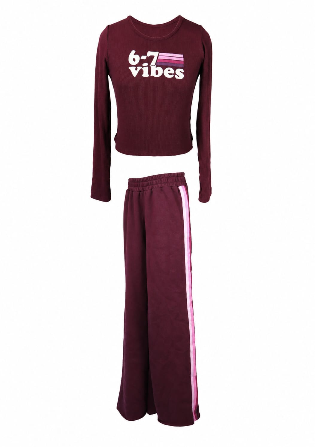 BURGUNDY FRENCH SET