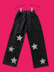 PANTALON NEGRO ESTRELLAS