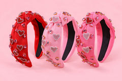 DIADEMA CHARMS CORAZONES