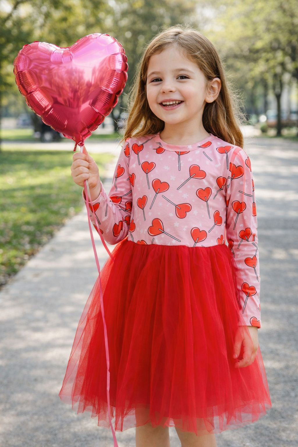 HEARTS TUTU DRESS
