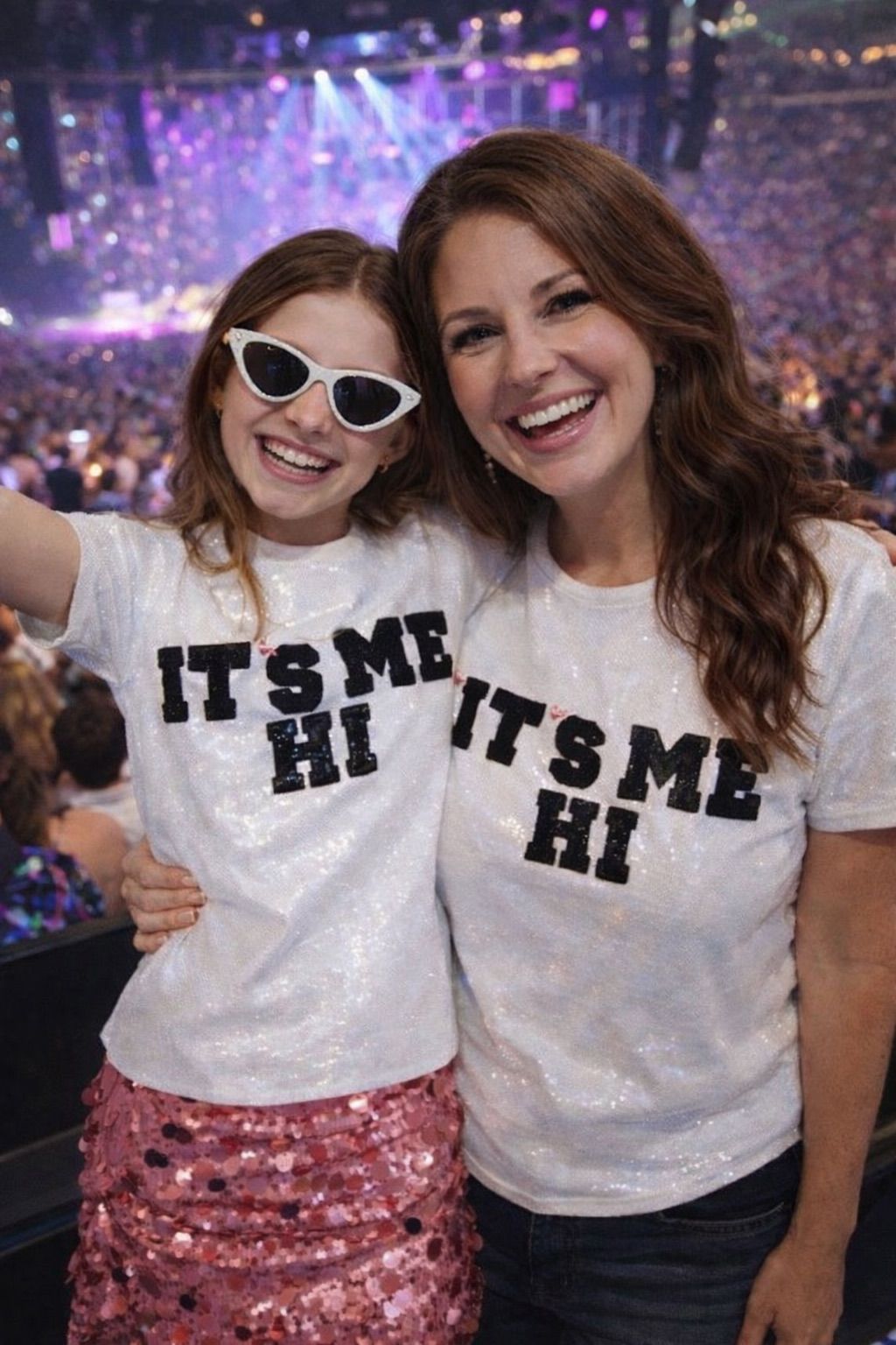 WOMEN´S IT´S ME, HI SEQUIN SHIRT
