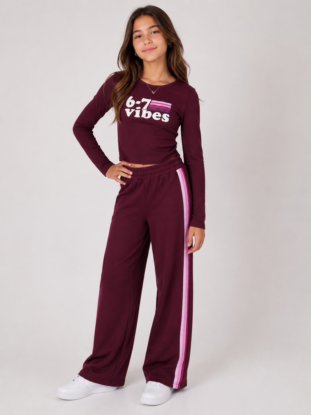 BURGUNDY FRENCH SET