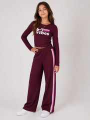 BURGUNDY FRENCH SET