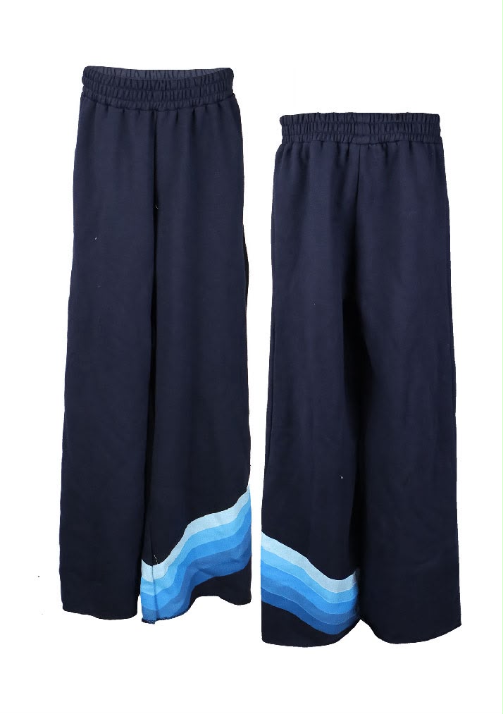 NAVY FRENCH TERRY SET