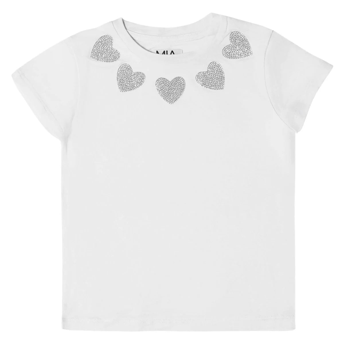 NECKLINE TEE WHITE