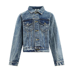 PASTEL RAINBOW GEMS DENIM JACKET