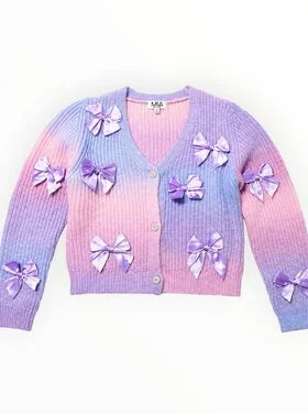 BOW CARDIGAN