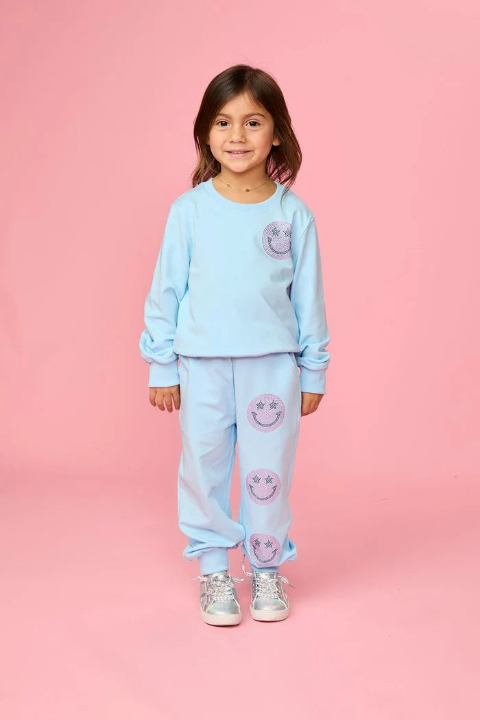 CRYSTAL SMILEY FACE SET
