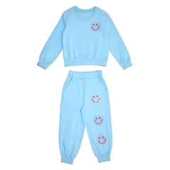 CRYSTAL SMILEY FACE SET