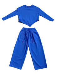 SET AZUL SUDADERA Y PANTS