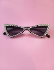 LENTES DE SOL NEGRO GLITTER