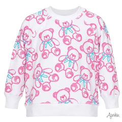 SPRAY PAINTED BEARS WHITE SET