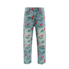 SWEET CHERRY DENIM JEANS