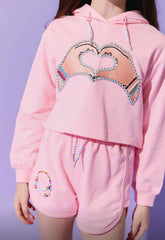 SWIFTIE LOVERS SHORT SET