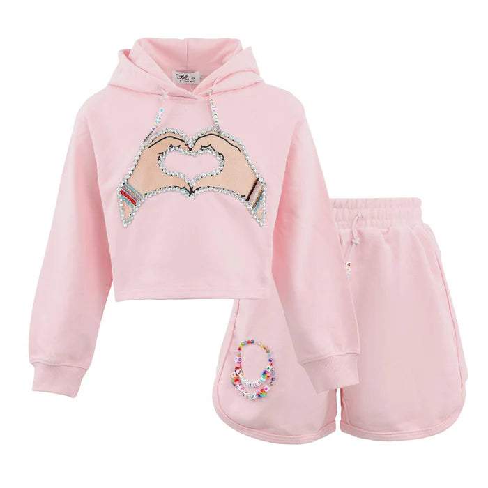 SWIFTIE LOVERS SHORT SET
