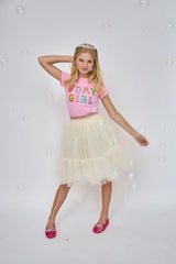 PINK BIRTHDAY GIRL GEM T-SHIRT