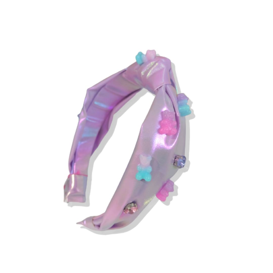 PURPLE GALAXY GUMMY BEAR HEADBAND