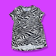 ANIMAL TEE ZEBRA