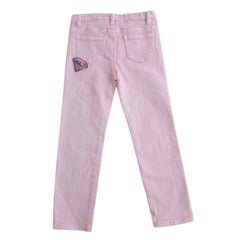 DENIM PINK JEANS W/ STAR TRIM DETAIL