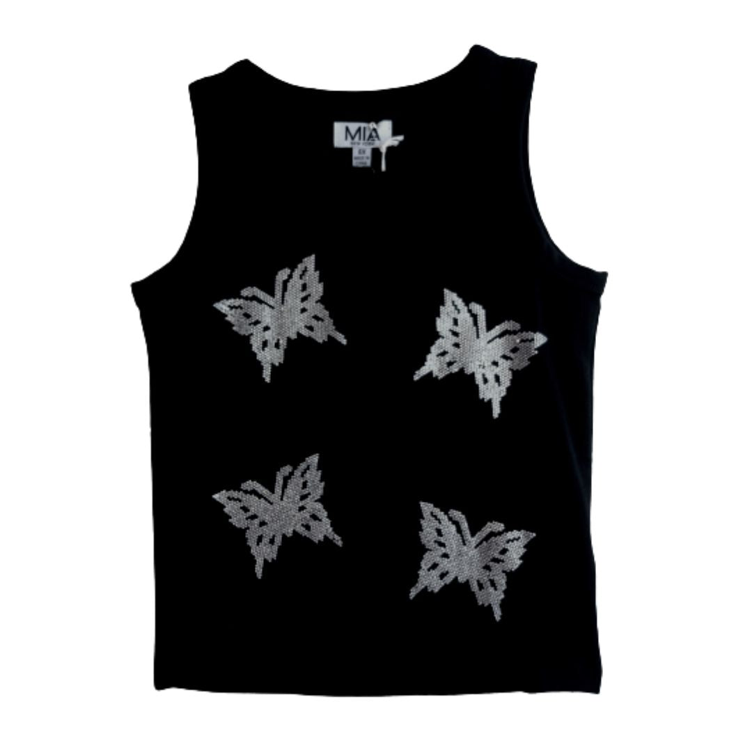 BUTTERFLY TANK BLACK