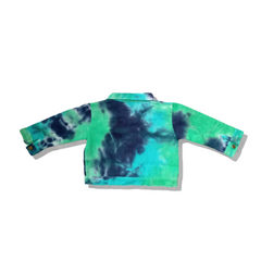 DENIM JACKET TIE DYE AZUL/VERDE