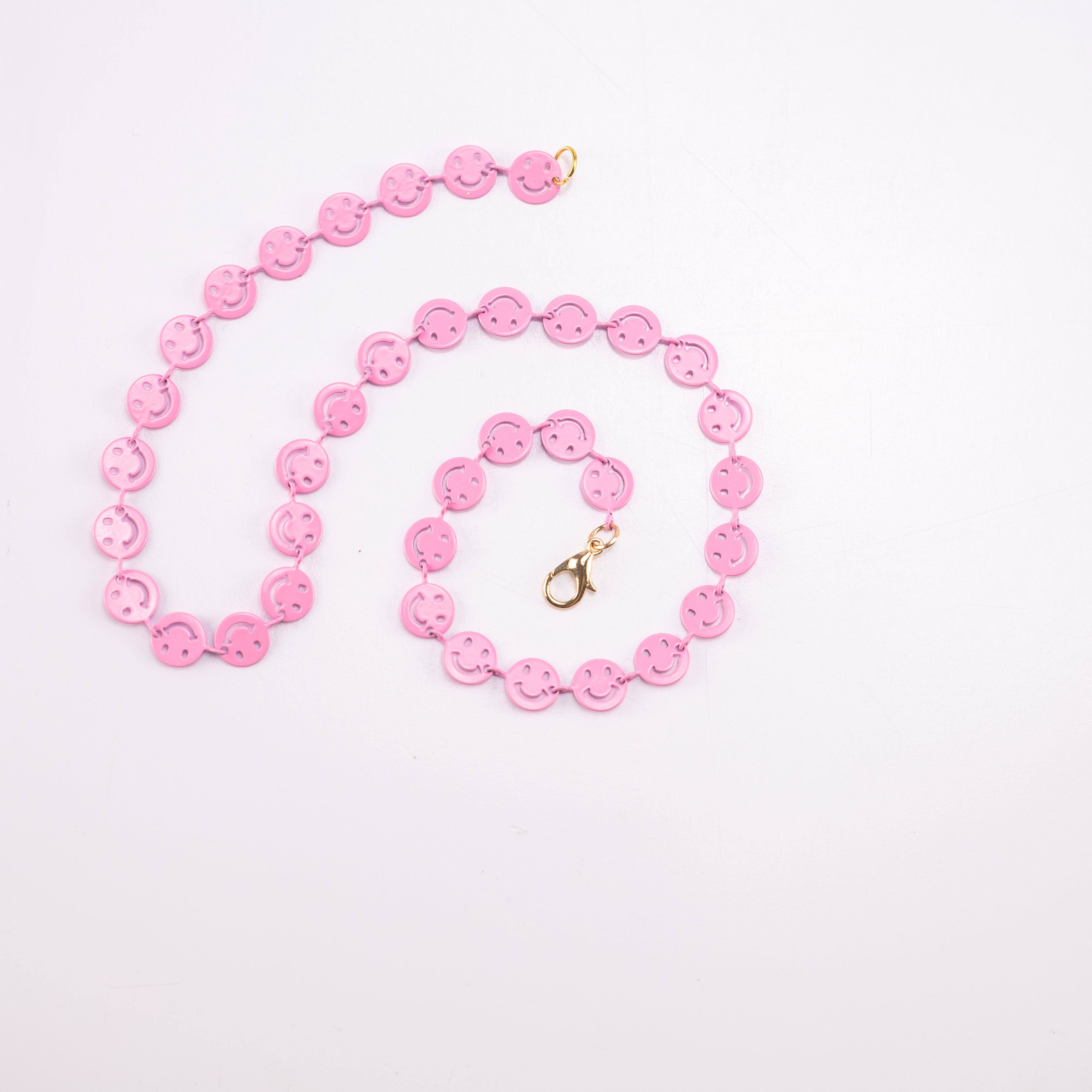 CHOKER HAPPY FACE CHAIN