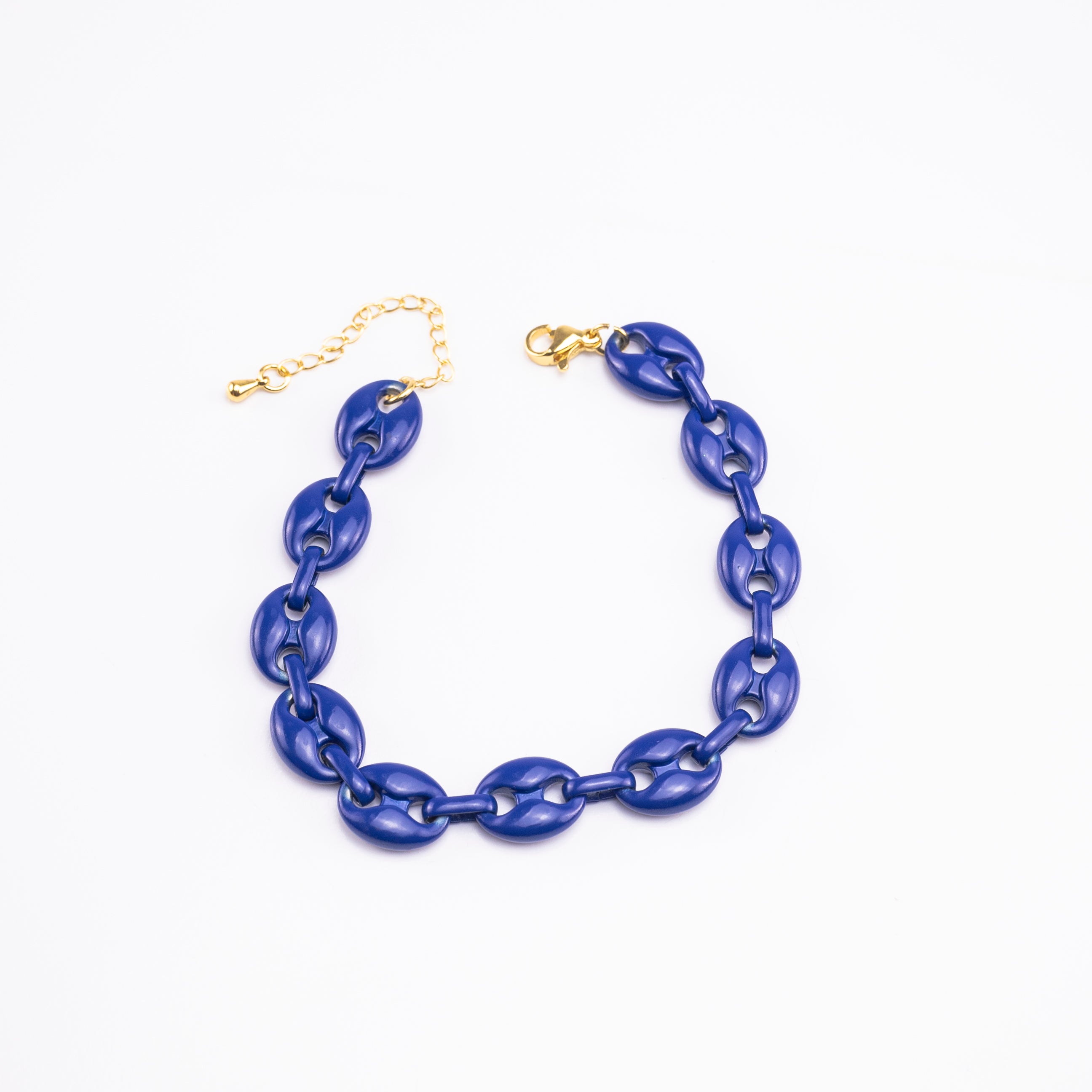 PULSERA CADENA GRUESA ESMALTADA