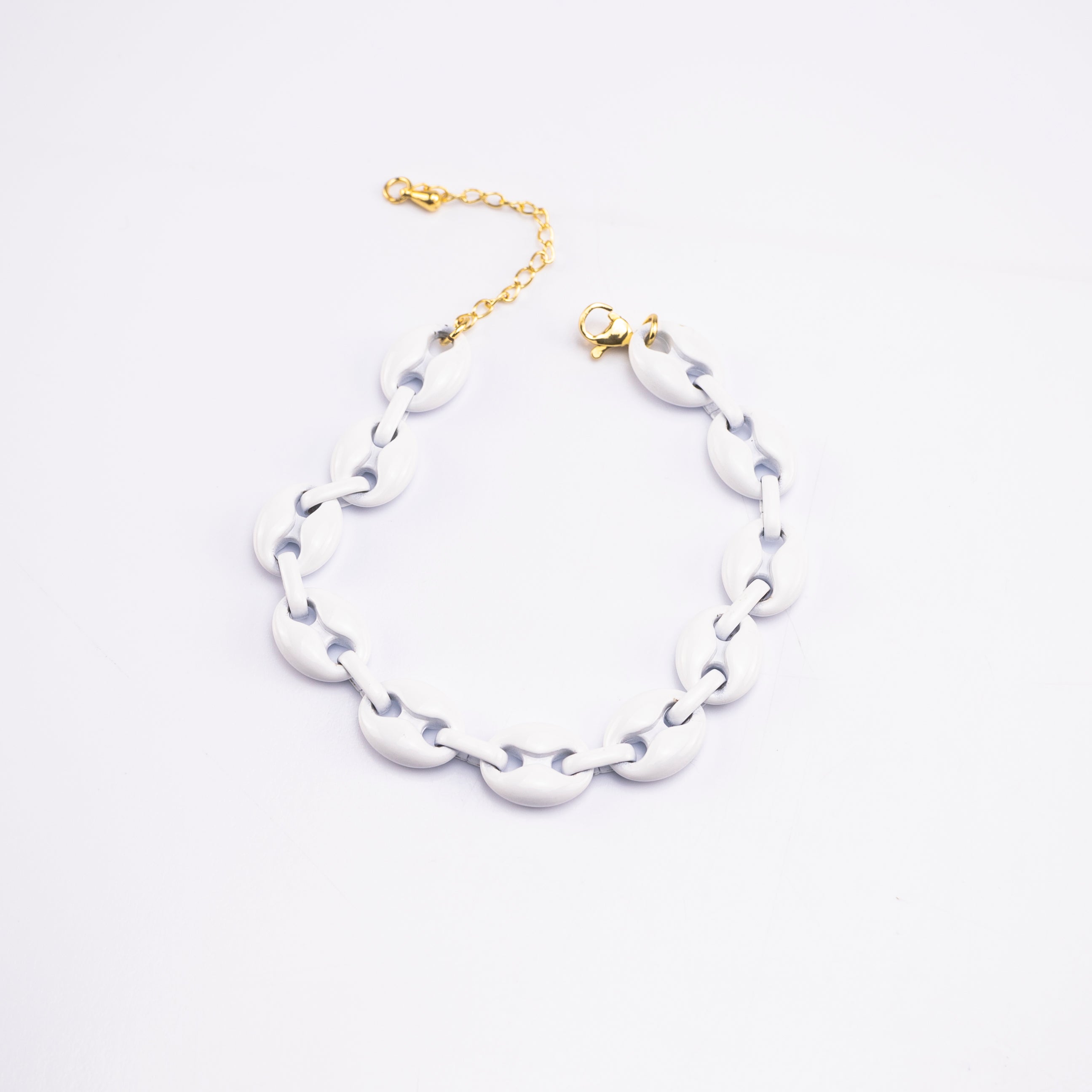 PULSERA CADENA GRUESA ESMALTADA