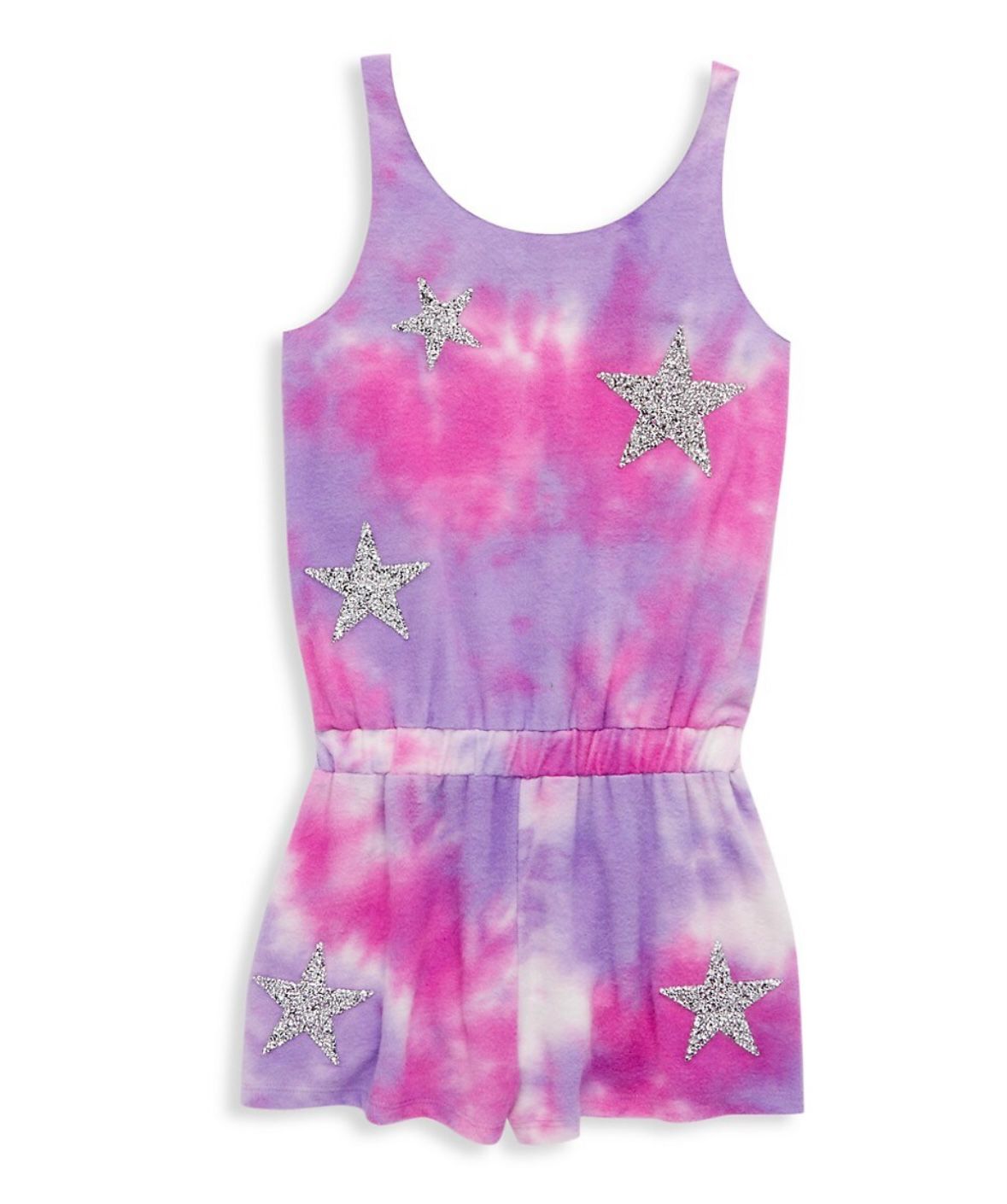 TIE DYE ROMPER PURPLE