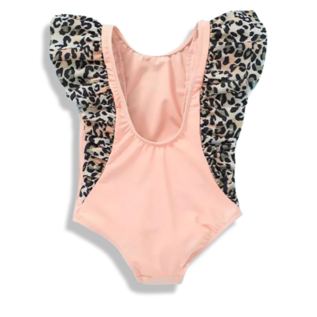 SWIMSUIT LEOPARDO ROSA