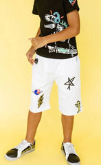 GRAFFITI PATCH SHORTS